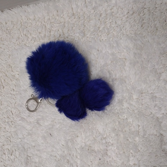 Two Tassels and Fuzz Ball Keychain Assorted Lot of 3 - Picture 4 of 7